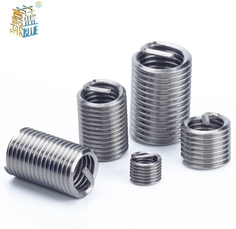 50pcs M6*1.0*3d Screw Thread Insert Stainless Steel Fasteners Repair Tools Kit Coiled Wire Helical Screw Sleeve Set M6X1.0X3D
