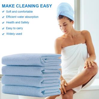 50Pcs Microfiber Doekjes Wegwerp Handdoeken Voor Spa Beauty Salon Keuken Badkamer Home Reizen 65*28Cm