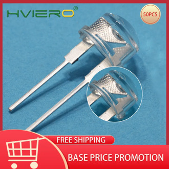 50Pcs Min 8mm 0.5W White Red Yellow Blue Green Diode Led Power Straw Hat Lamp Bead Light Emitting Diode Lamp Bulb Bright DIY LED