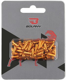 50Pcs Mtb Fiets Brake Shifter Inner Cable Tips Crimps Aluminium Cycle Fietsen Deel Shift Kabels End Caps Bike accessoires goud