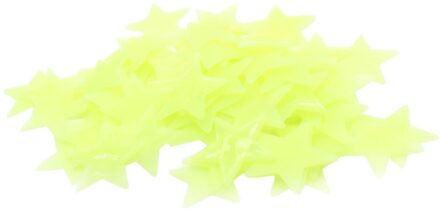 50Pcs Muurstickers Decal Glow In The Dark Baby Kids Slaapkamer Home Decor Kleur Sterren Luminous Tl Muurstickers decal groen