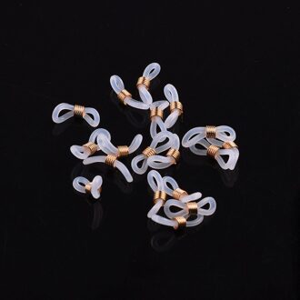 50Pcs Oorhaak Brillen Brillen Ketting Glazen Retainer Uiteinden Touw Zonnebril Cord Holder Strap Loop Connector Glazen Ring