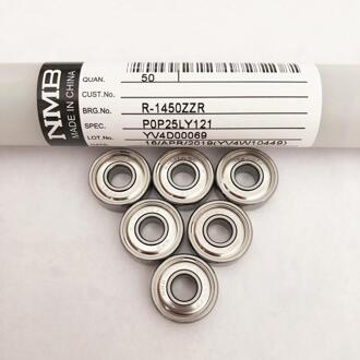 50Pcs Originele Japan Nmb Hoge Snelheid Lager 604ZZ 605ZZ 606ZZ 607ZZ 608ZZ 609ZZ 4X12X4 5X14X5 6X17X6 7X19X6 8X22X7 9X24X7 Mm 609ZZ 9x24x7mm