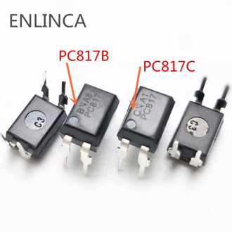 50pcs PC817 PC817C 817 817C FL817C PS817C DIP / Pc817 Optocoupler