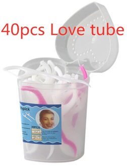 50Pcs Persoonlijke Flossers Oral Floss Tooth Pick Tandenstokers Tanden Care S8jN Beige