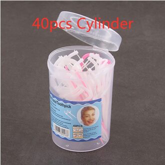 50Pcs Persoonlijke Flossers Oral Floss Tooth Pick Tandenstokers Tanden Care S8jN geel