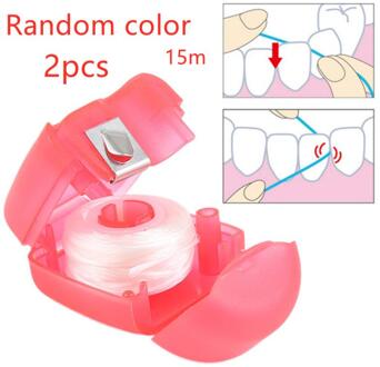 50Pcs Persoonlijke Flossers Oral Floss Tooth Pick Tandenstokers Tanden Care S8jN Roze
