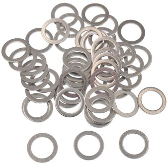 50Pcs Plug Drain Washer Auto Olie Pakking Past Voor Mazda 9956-41-400 995641400