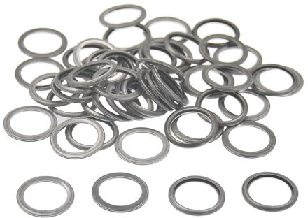 50Pcs Plug Drain Washer Auto Olie Pakking Past Voor Subaru 803916010