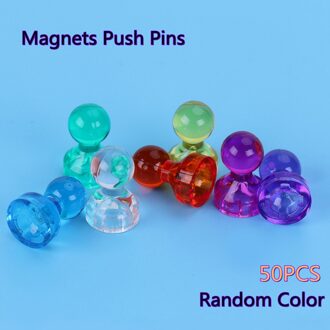 50Pcs Push Pin Kantoor Schoolbenodigdheden Punaise Sterke Neodymium Magneten Kegels Super Magneet Pinboard Schaken Magnetische Push Pins