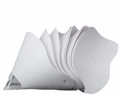 50Pcs Resin Thicken Paper Filter Disposable for Wanhao D7 SLA UV 3D Printer Parts Accessories Filament Filter