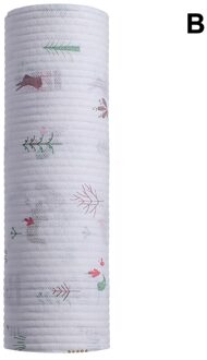 50Pcs/Roll Wegwerp Non-woven Schoonmaakdoekje Theedoeken Wassen Doek Decontaminatie Papier C1 B