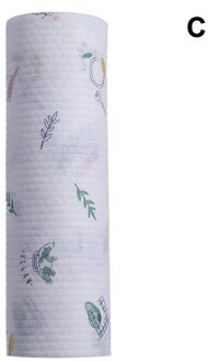 50Pcs/Roll Wegwerp Non-woven Schoonmaakdoekje Theedoeken Wassen Doek Decontaminatie Papier C1