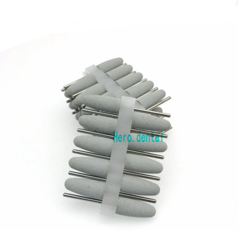 50pcs silicon rubber polishers dental polishing Burs for Resin Base grey