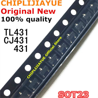 50PCS TL431 431 CJ431 SOT-23 TL431A SOT23 SOT SMD new and original IC Chipset