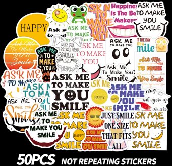 50Pcs Vertrouwen Engels Letters Inspirational Quotes Sticker Voor Laptop Skateboard Case Helm Speelgoed Cartoon Decals Stickers F5 C50pcs