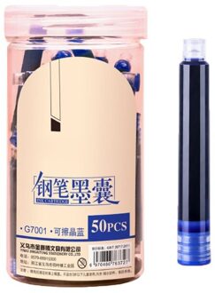 50Pcs Vulpen Inktpatronen Sac Refill Kalligrafie Schrijven Briefpapier School Kantoorbenodigdheden 4 Kleuren EBL