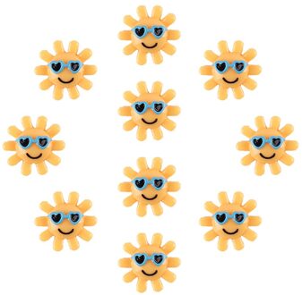 50Pcs Zomer Strand Zon Zon Met Zonnebril Plaksteen Hars Scrapbooking Hair Bow Center Ambachten Plaksteen Charms Cabachons