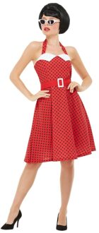 50s Rockabilly Pin Up Kostuum - Maat S