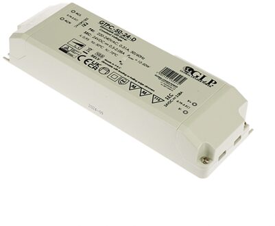 50w - 24v professionele compacte dimbare led driver