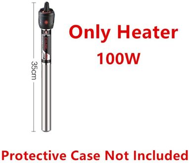 50W-500W Rvs Fish Tank Boiler Verstelbare Aquarium Heater Temperatuur Controller Of Alleen Heater Protecitve case groen