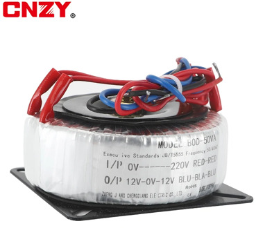 50W Ring transformer 50VA 220V 380V input Dual 24V 12V 24V 36V 48V 110V custom toroidal transformer for power supply amplifier