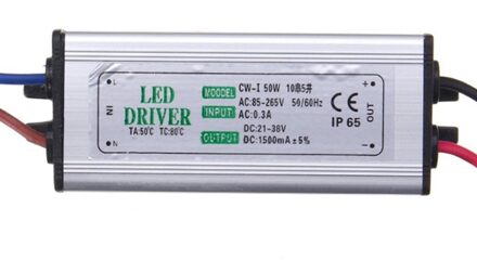 50W Waterdichte Ip65 Led Driver Voeding Constant Current Voltage Dc24-36v Led Verlichting Transformator Diy