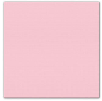 50x Lichtroze servetten 33 x 33 cm