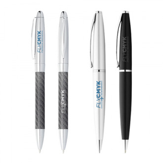 50x luxe pennen met logo - inclusief gravering of bedrukking drukken