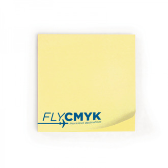 50x post its met logo - subtiele promotie op kantoor (50 st) drukken