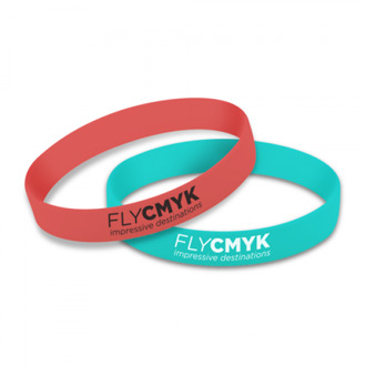 50x spoed siliconen polsbandjes met logo of tekst - 5 werkdagen levertijd (50 st) drukken