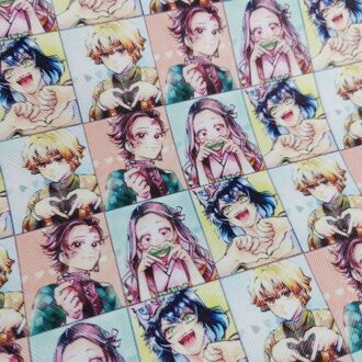 50X145cm Paard Digitale Bedrukte Stof Tissus Voor Jurk, Polyester Spandex Satijnen Stof Doek Diy Patchwork Voor Naaien Materiaal afbeelding nee.7