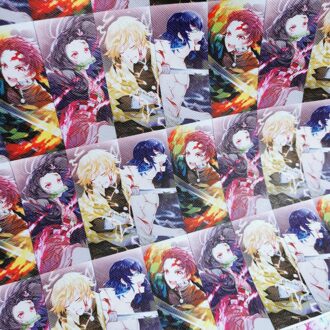 50X145cm Paard Digitale Bedrukte Stof Tissus Voor Jurk, Polyester Spandex Satijnen Stof Doek Diy Patchwork Voor Naaien Materiaal afbeelding nee.8