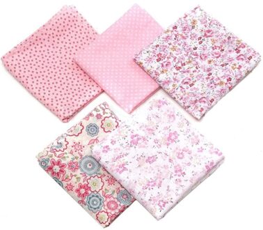 50X50 Cm Tissu Katoen Katoenen Stof Bedrukt Doek Naaien Quilten Stoffen Voor Patchwork Handwerken Diy Handgemaakte Accessoires