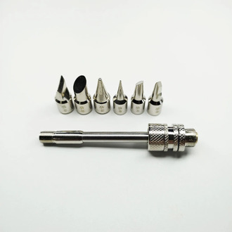 510 Electric Soldering iron Tip Replaceable Solder iron Tip Welding Tools 20-100W Cutter head Horseshoe Pointed Silver