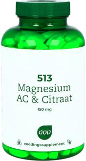 513 Magnesium AC & Citraat 150mg Voedingssupplementen - 180 tabletten