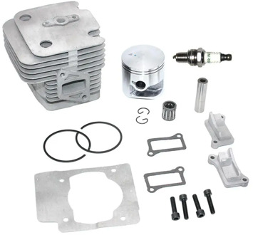 51MM Cylinder Piston Kit for Husqvarna 75.6cc Backpack Blower 580BFS 578BTF 580BTS 578385001