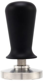 51Mm Zwart Espresso Sabotage Met Rvs Kalibratie Barista Platte Koffieboon Druk