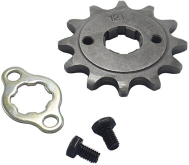 520 12T Tand 20Mm Id Voor Motor Tandwiel Fit Pit Bike Atv Motorfiets Deel