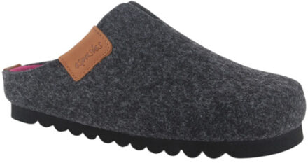 5210002-239 dames pantoffel (open hiel) Grijs - 38