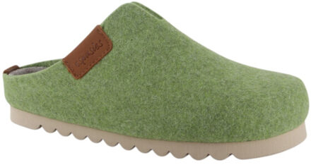 5210002-709 dames pantoffel (open hiel) - maat 38 Groen