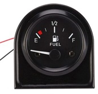 52mm 12V Universal Car Auto Marine Boot Analoge Olie Brandstofmeter Meter