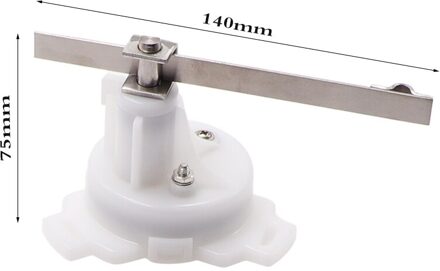 52Mm Roerhoek Gauge 0-190 Ohm Zeil Boot Roerstand Indicator Meter Met Paring Sensor 12V 24V Truck Boot Accessoires