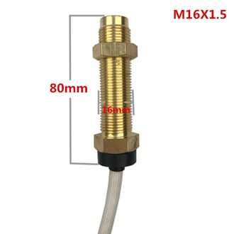 52Mm Toerenteller Universele Marine Auto Vrachtwagen Boot Met Urenteller Waterdicht 0-7000Rpm Tacho Sensor M16