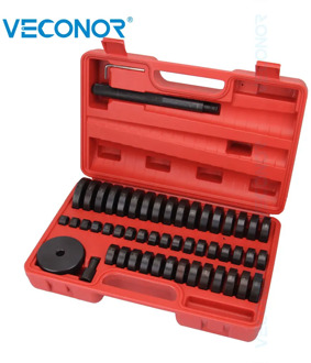 52pcs Custom Bushing Bearing Seal Driver Push Press Disc Tool Set 18-65mm 74mm Oil Seal Removal & Installation Repair Tools Kit