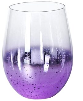 540Ml Ins Sterrenhemel Cup Huishoudelijke Glas Water Beker Milkshake Beker Ei-Vormige Cup 2