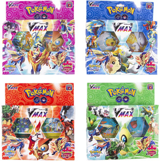 54Pcs/box Pokemon Go Sword & Shield Vmax Cards Collectible Trading Card Game Toys