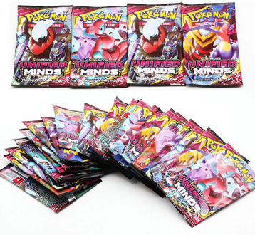 54pcs New POKEMON Card English Version Pokemon Battle Collection Card Box Kids Toy Gift