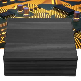 54x145x150mm Black Aluminum Printed Circuit Board Box Split Type DIY Electronic Project Enclosure Case wire Split Aluminum Box