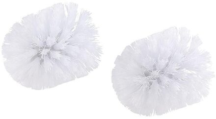 #55 Badkamer Vervanging Toiletborstel Accessoires High-End Toiletborstel Hoofd 2Pc Duurzaam Badkamer Wc Schoon Accessoires